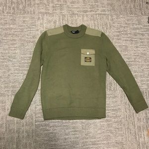 Poler Stuff military Sweater